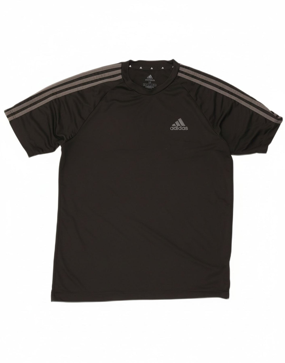 Adidas Mens Aeroready Camiseta Top Médio Poliéster Preto