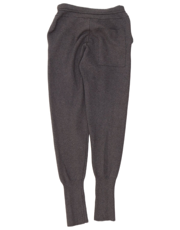 Calça de treino feminina Zara Joggers UK 8 pequeno cinza