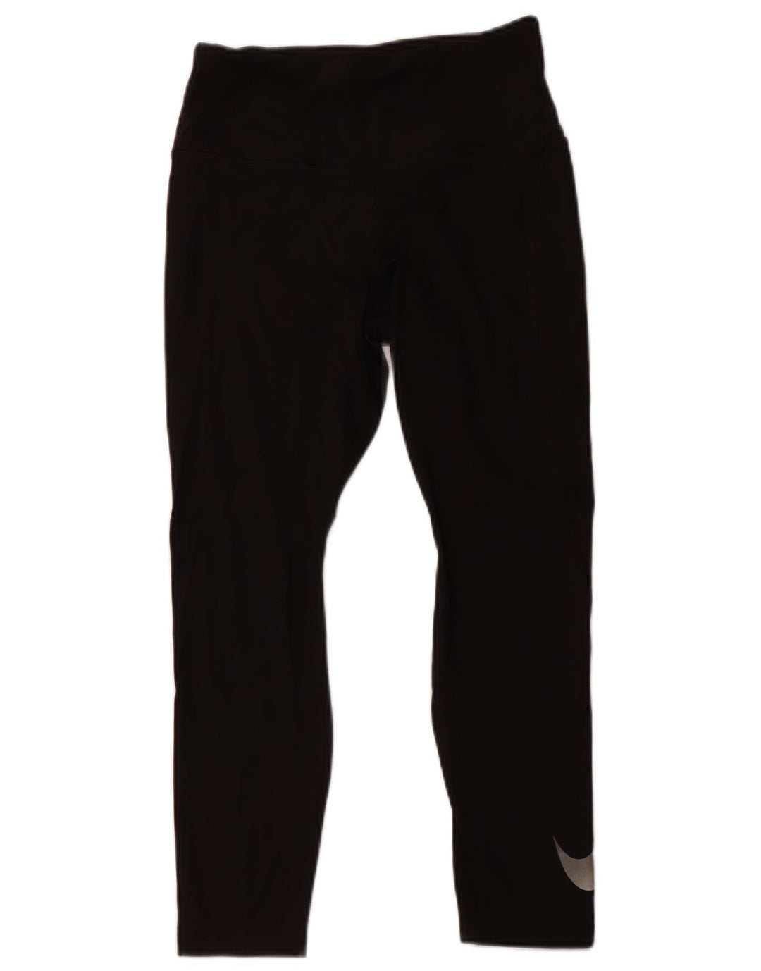 Leggings Nike Dri Fit Crop Femininas UK 12 Médio Preto Poliéster