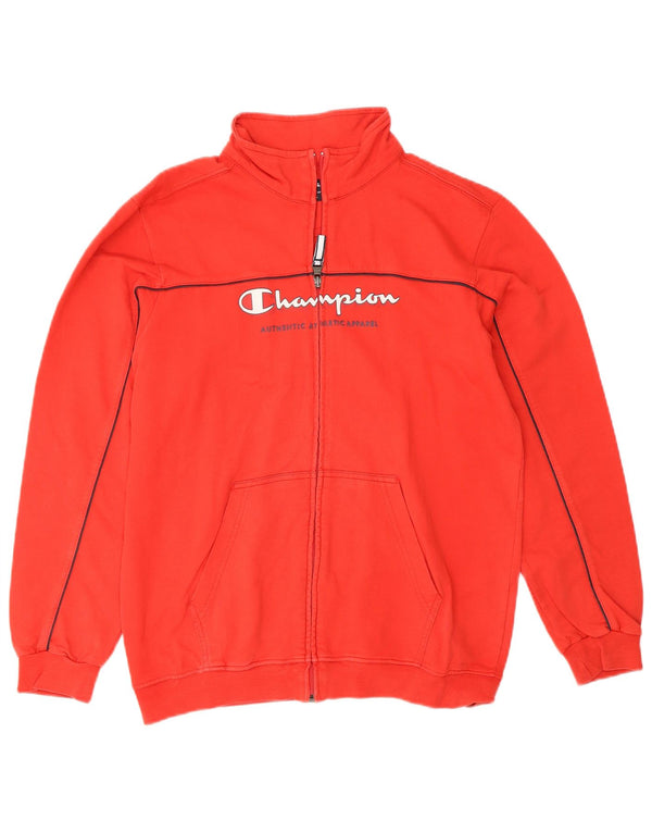 Jaqueta Champion Boys Graphic Treino Top 13-14 Anos XL Algodão Vermelho