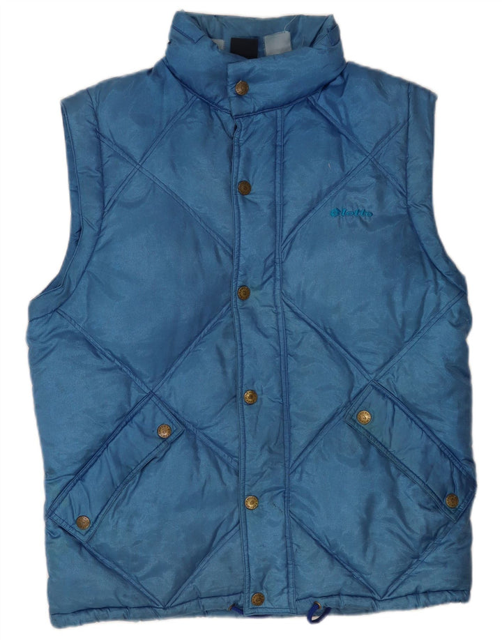 Colete acolchoado masculino Lotto UK 40 grande azul