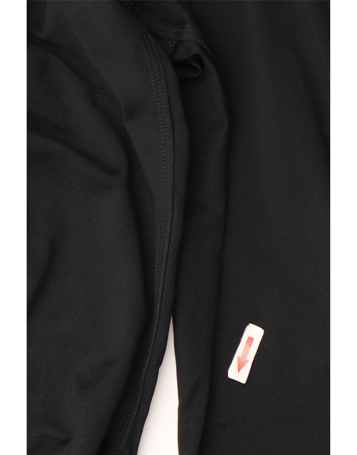 Leggings Adidas Femininas UK 8/10 Pequenas Poliéster Preto