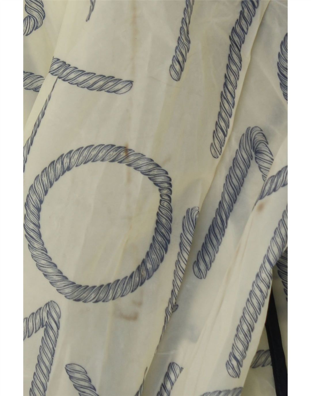 Capa de chuva feminina Tommy Hilfiger gráfica UK 10 pequena off white poliuretano