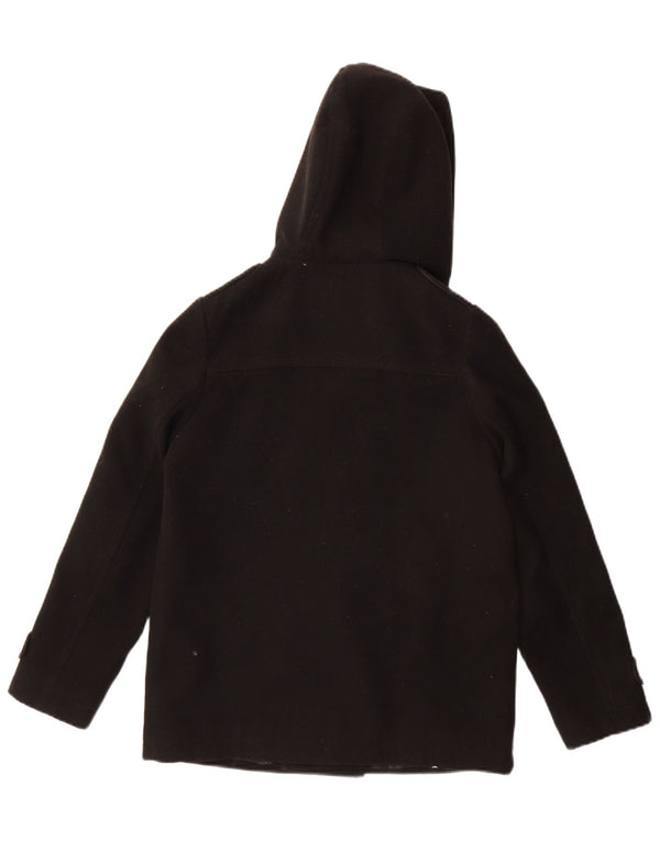 Monsoon Boys Casaco com capuz ervilha 11-12 anos poliéster preto