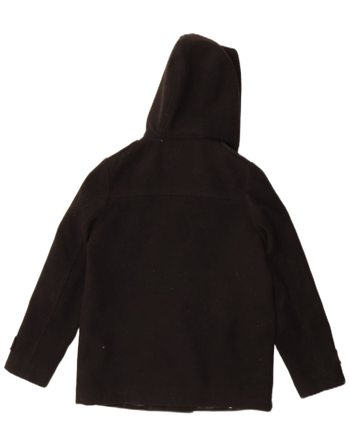 Monsoon Boys Casaco com capuz ervilha 11-12 anos poliéster preto