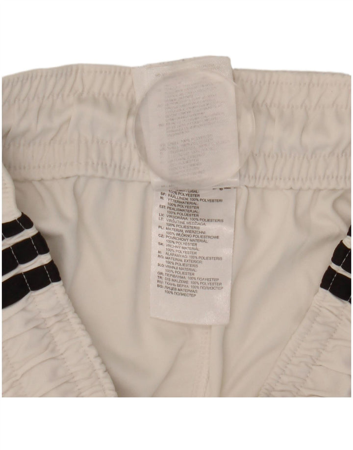 Adidas Mens Sport Shorts Pequeno Poliéster Branco