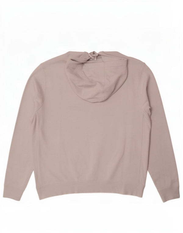 Jumper com capuz masculino Nike grande algodão cinza