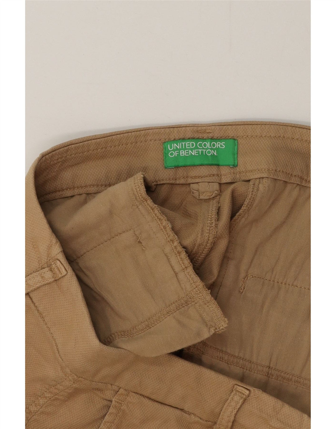 Shorts Chino Masculino BENETTON W38 XL Bege