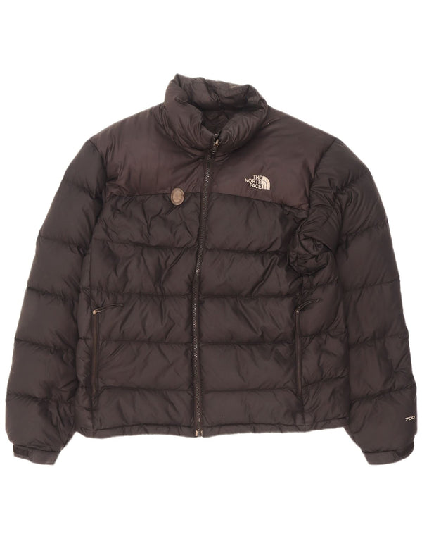 Jaqueta acolchoada masculina The North Face UK 38 médio preto colorblock nylon
