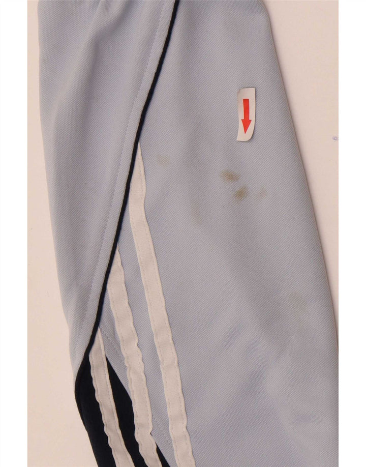 Adidas Mens Tracksuit Top Jacket UK 40/42 Cinza Médio Colourblock Poliéster