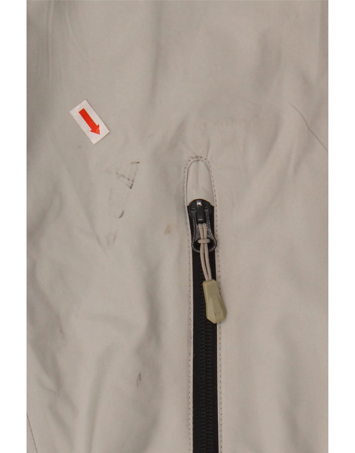 HELLY HANSEN Jaqueta corta-vento masculina gráfica Reino Unido 38 cinza médio