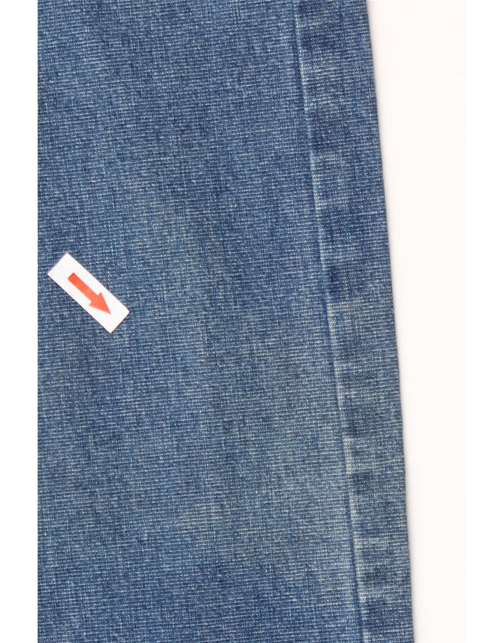 Calça jeans reta masculina Levi's W29 L29 azul algodão
