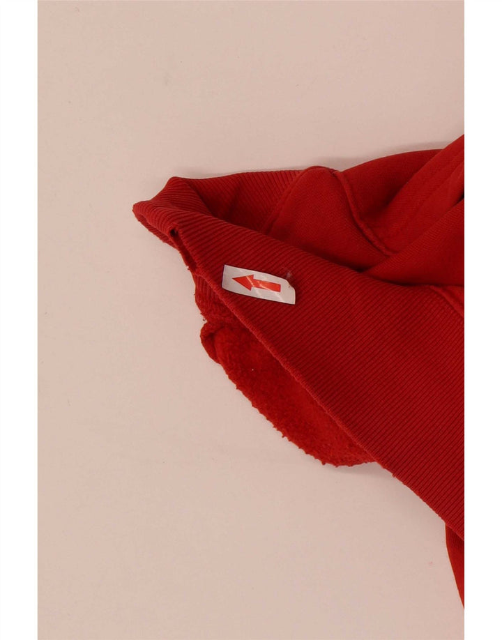 Tommy Hilfiger moletom com capuz masculino grande algodão vermelho