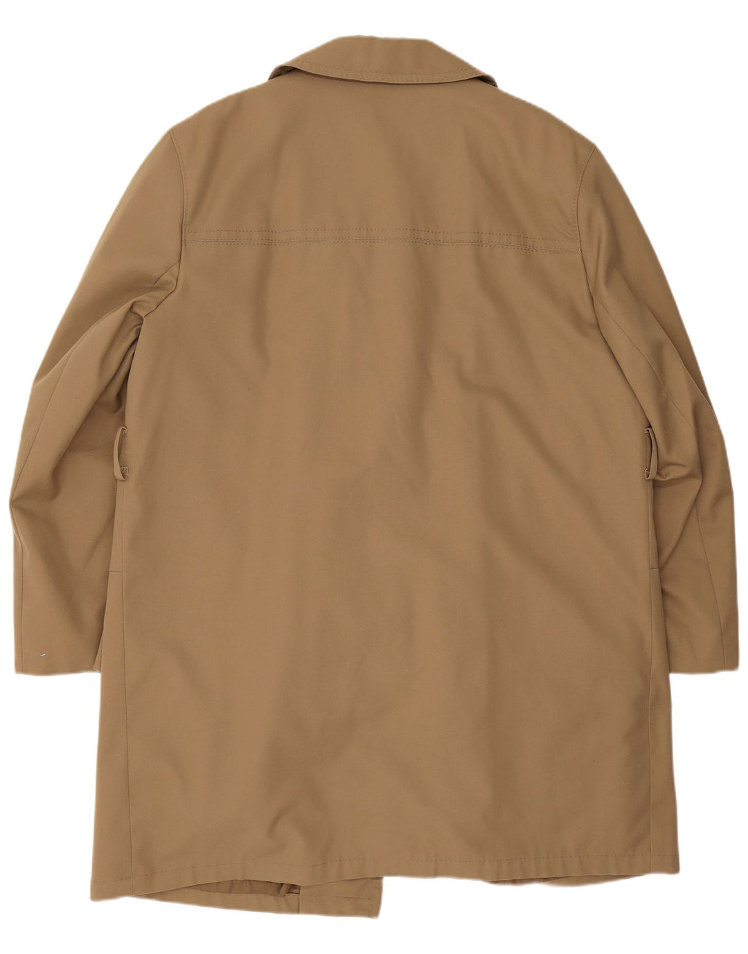 Trench Coat Vintage Masculino EU 58 4XL Bege Poliacrílico