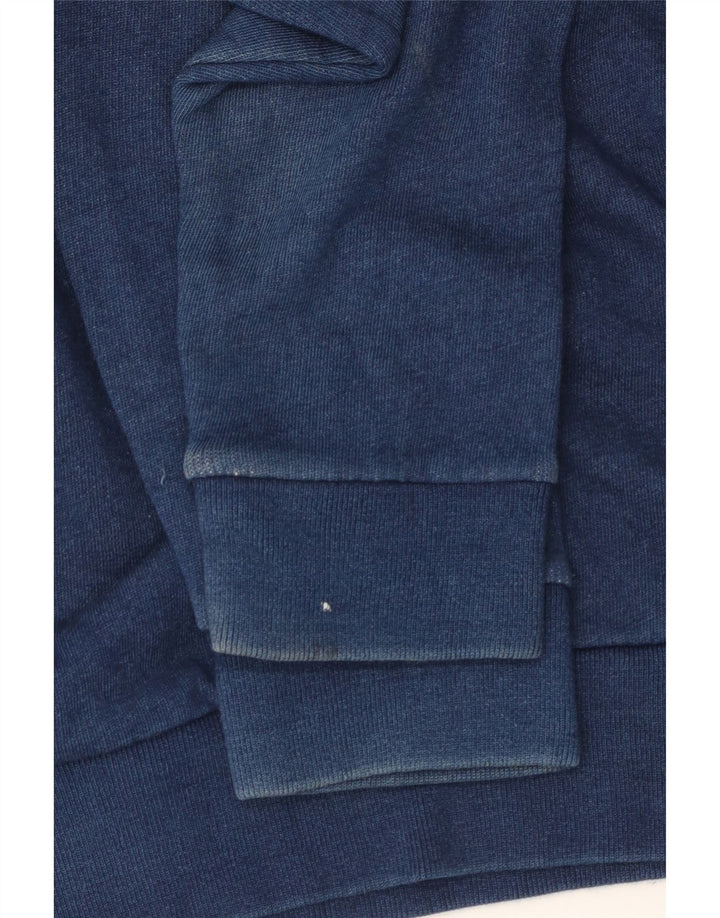 JACK WILLS moletom masculino jumper pequeno azul algodão