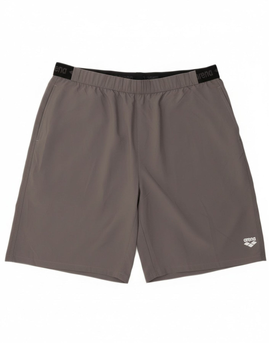 Arena Mens Sport Shorts 2XL Poliéster Cinza