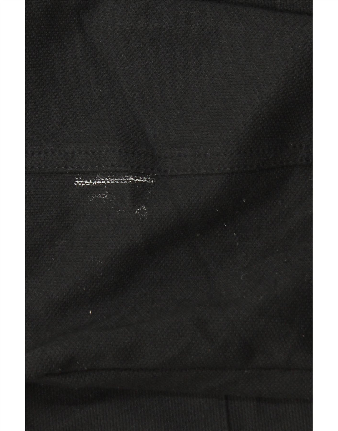 Zara Camisa masculina overshirt grande poliéster preto