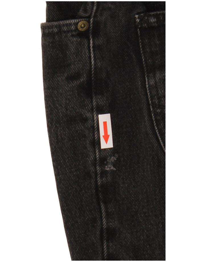 Lee Mens Brooklyn Straight Jeans W34 L31 Algodão Preto