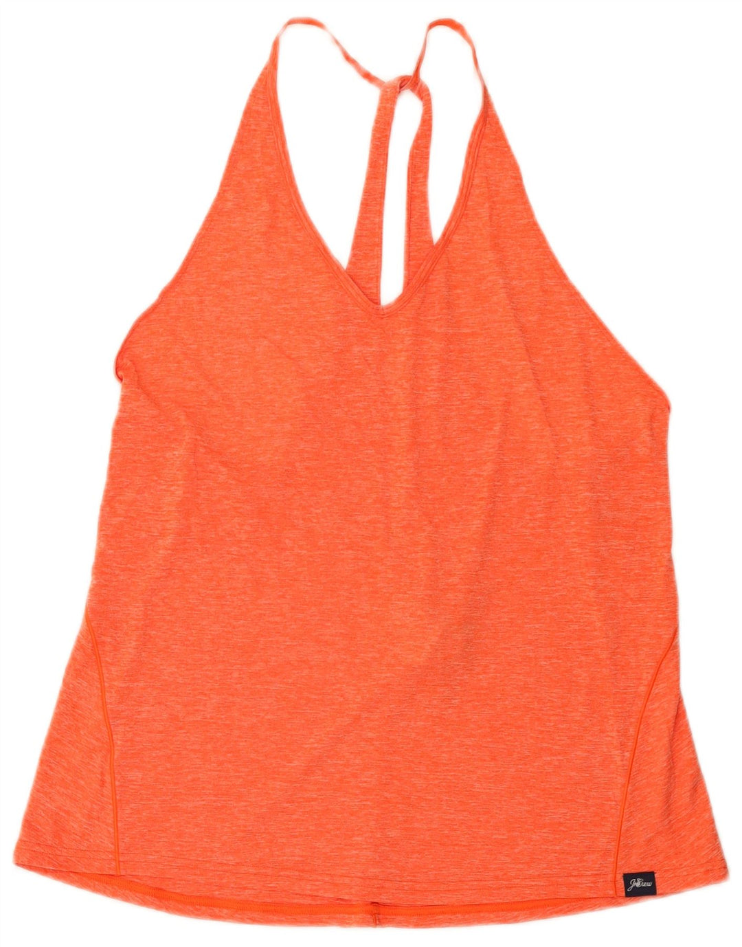 Colete feminino New Balance UK 14 grande poliéster manchado laranja