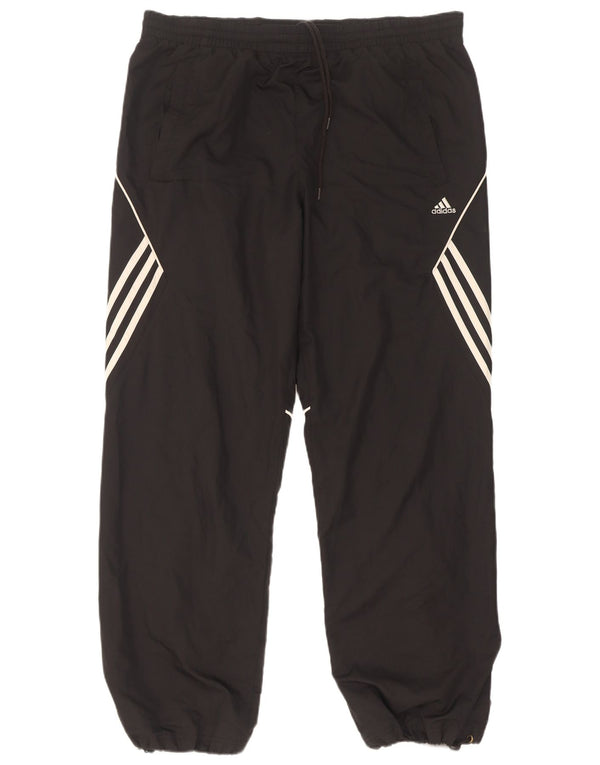 Adidas Mens Treino Calças Joggers Médio Poliéster Preto