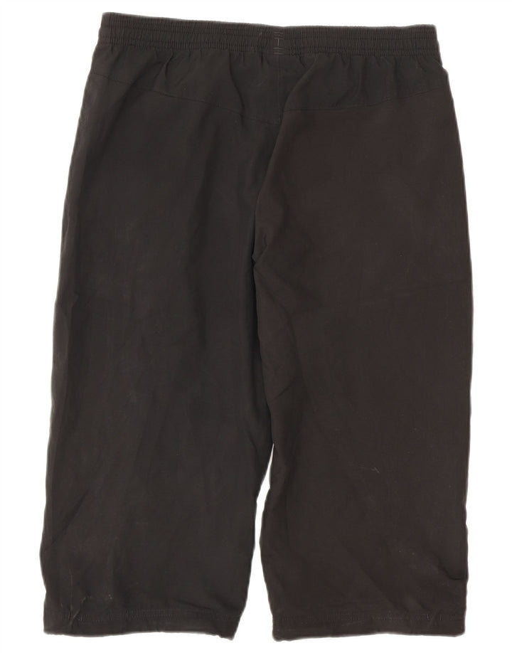 Shorts esportivos PUMA Boys Graphic Bermuda 13-14 anos preto poliéster