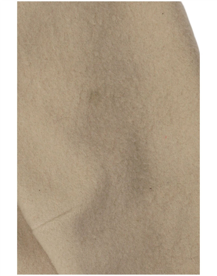 Jaqueta blazer feminina Fjord EU 44 XL bege Fair Isle lã retrô