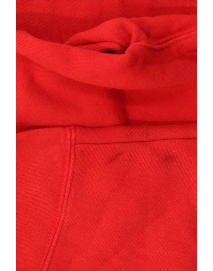 Tommy Hilfiger moletom feminino gráfico oversized jumper Reino Unido 14 médio vermelho