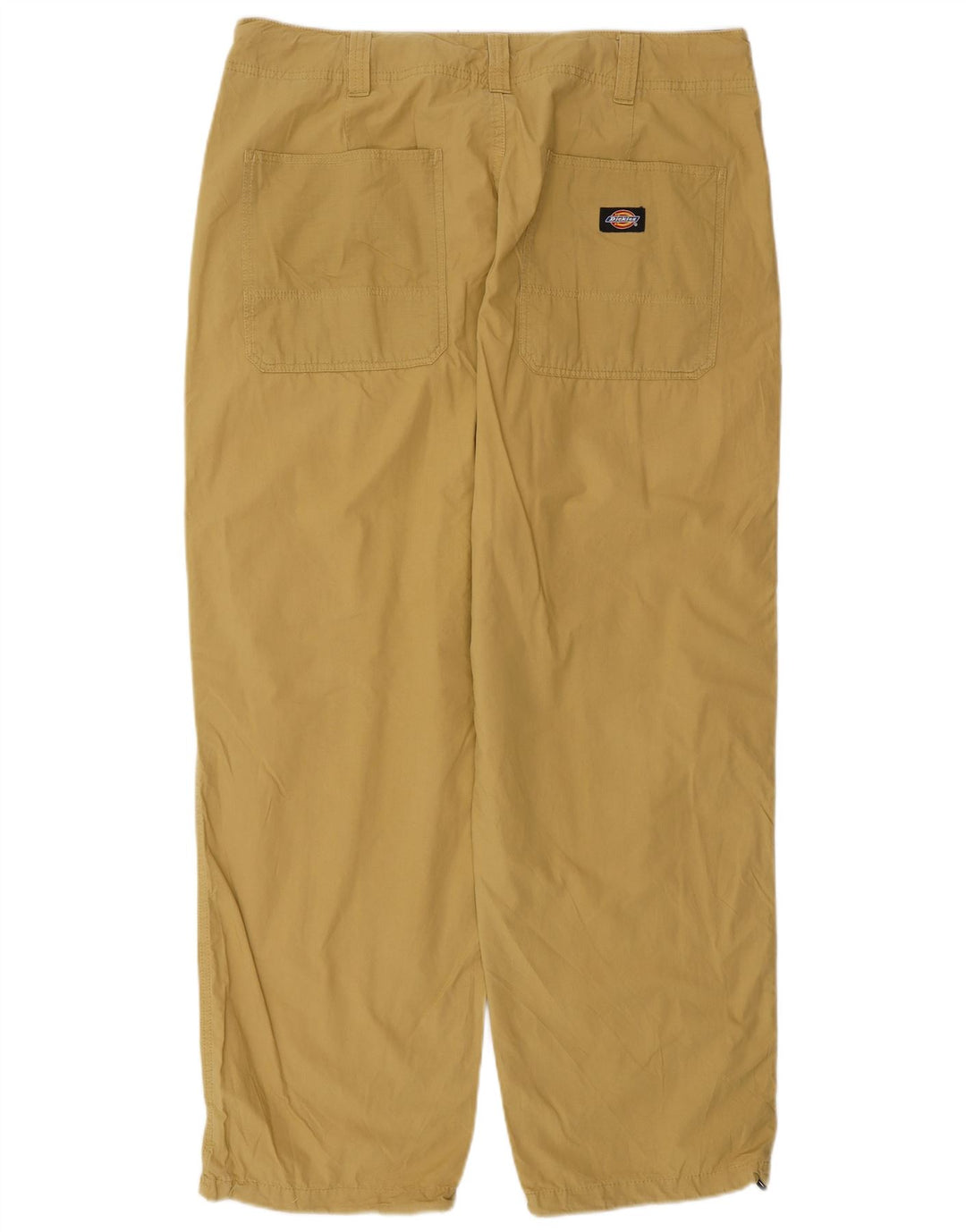 Calças cargo retas masculinas Dickies W36 L28 algodão bege