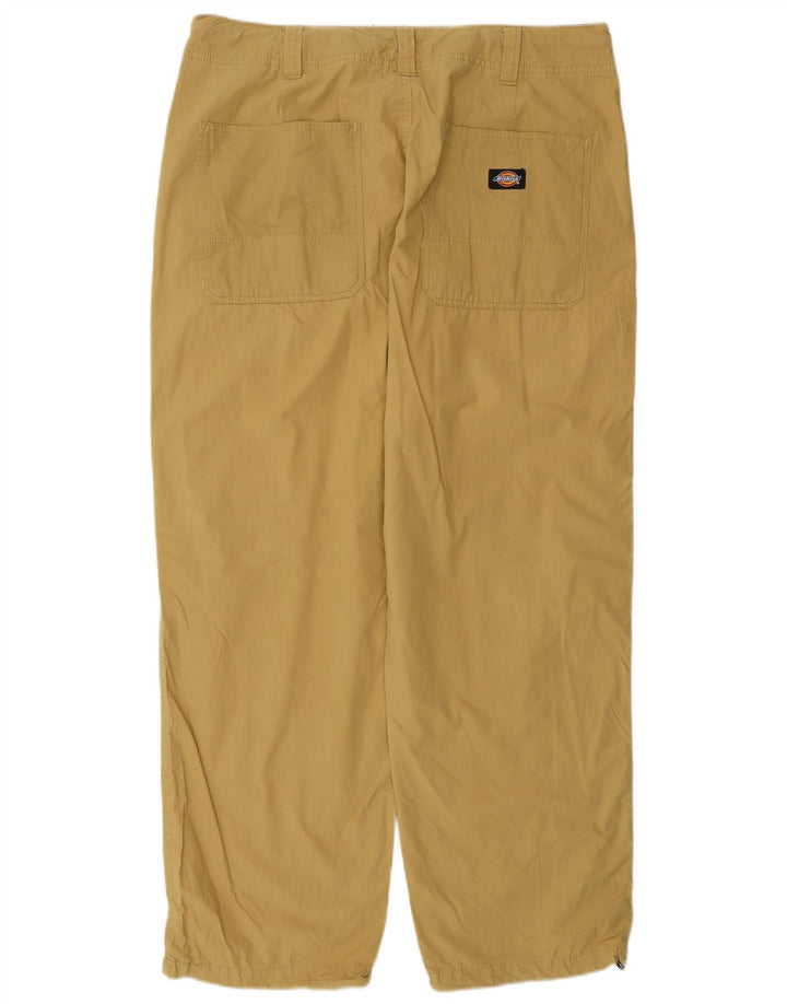 Calças cargo retas masculinas Dickies W36 L28 algodão bege