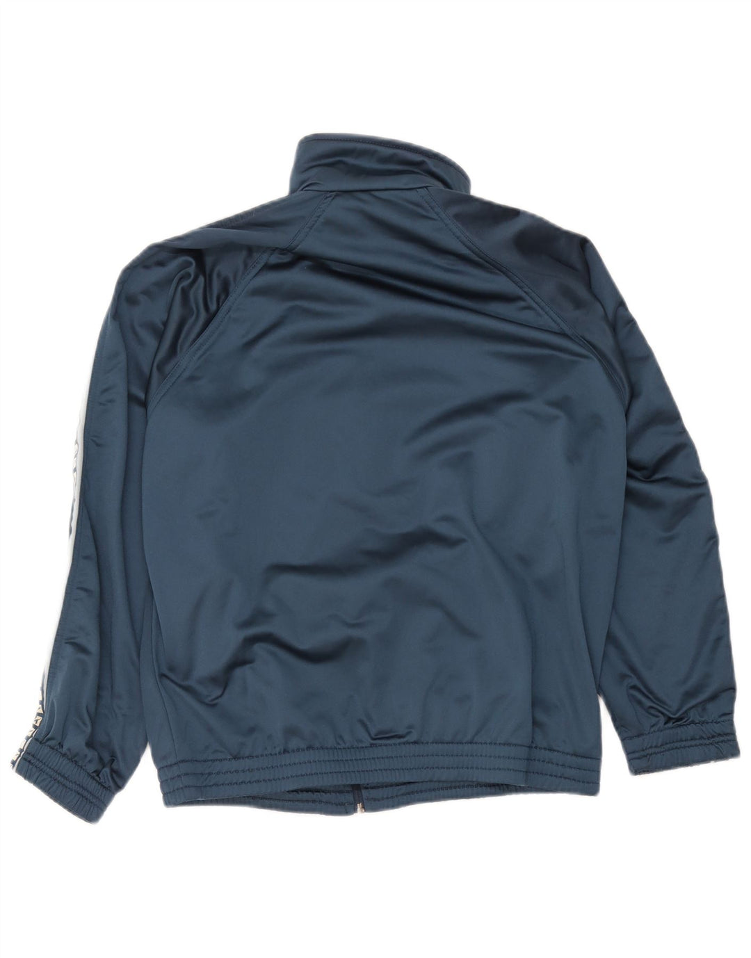 Diadora Mens Graphic Tracksuit Top Jacket UK 38 Poliéster Azul Médio