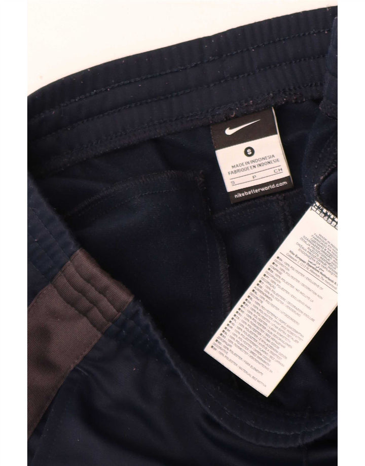 Calça de treino masculina Nike médio azul marinho poliéster esportivo