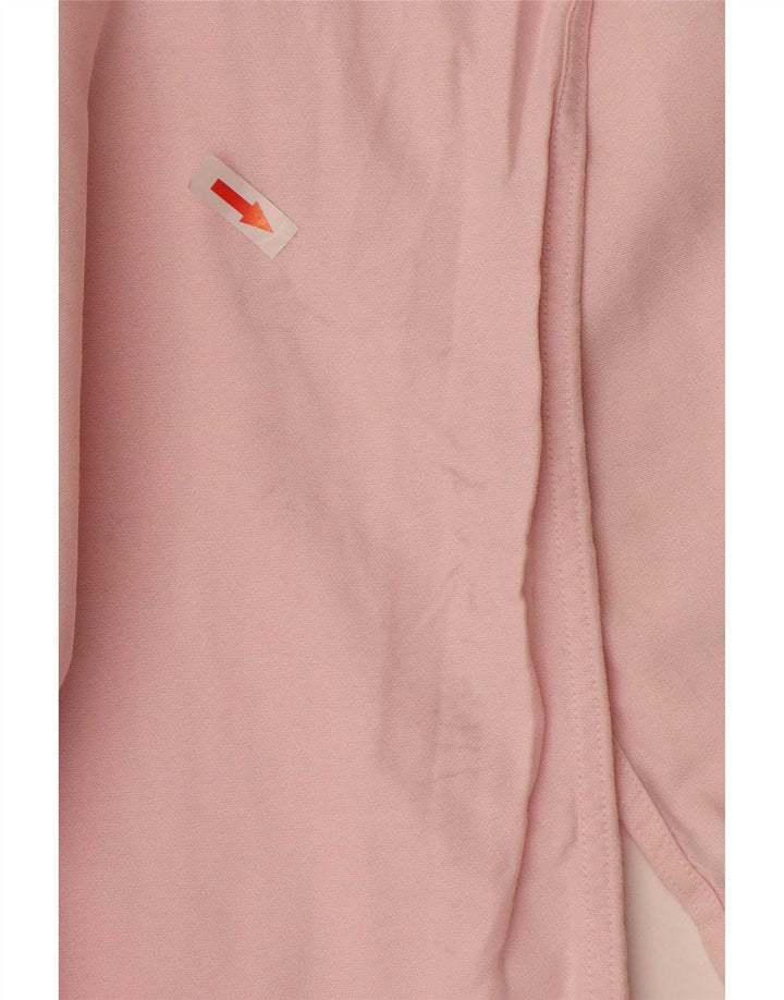 Camisa masculina Gant Regular Fit grande algodão rosa