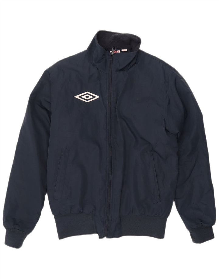 Jaqueta bomber masculina UMBRO UK 36 poliéster azul marinho pequeno