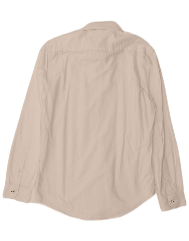 Camisa masculina ZARA Regular Fit EU 42 grande algodão branco
