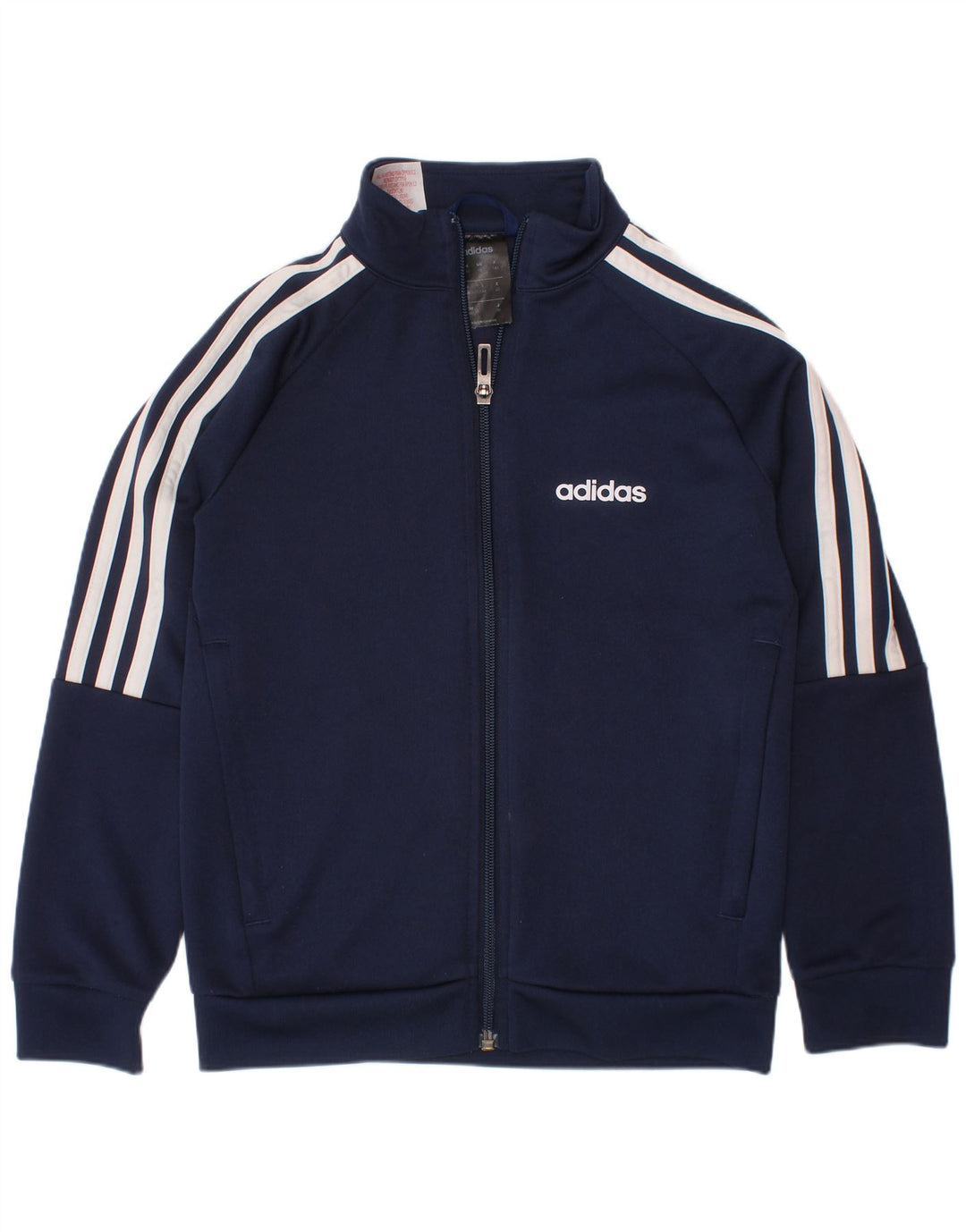 Jaqueta ADIDAS Menino Climalite Top 7-8 Anos Azul Marinho Poliéster