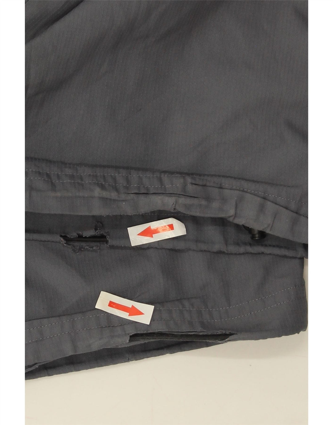 Calça de treino masculina Adidas Climalite grande cinza colorblock poliéster