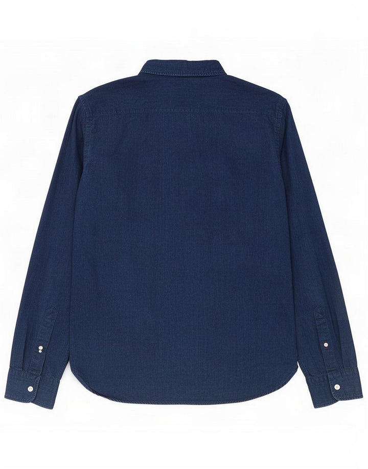 Camisa masculina Levi's de algodão azul marinho médio