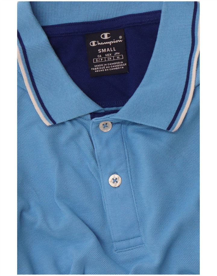 Camisa polo masculina CHAMPION pequena azul