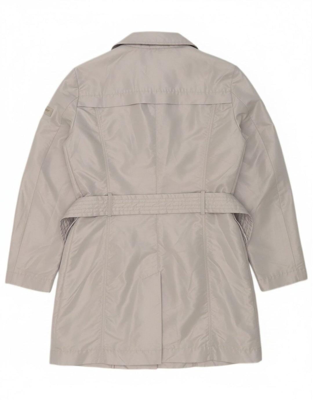 PEUTEREY Trench Coat feminino IT 48 XL poliéster cinza