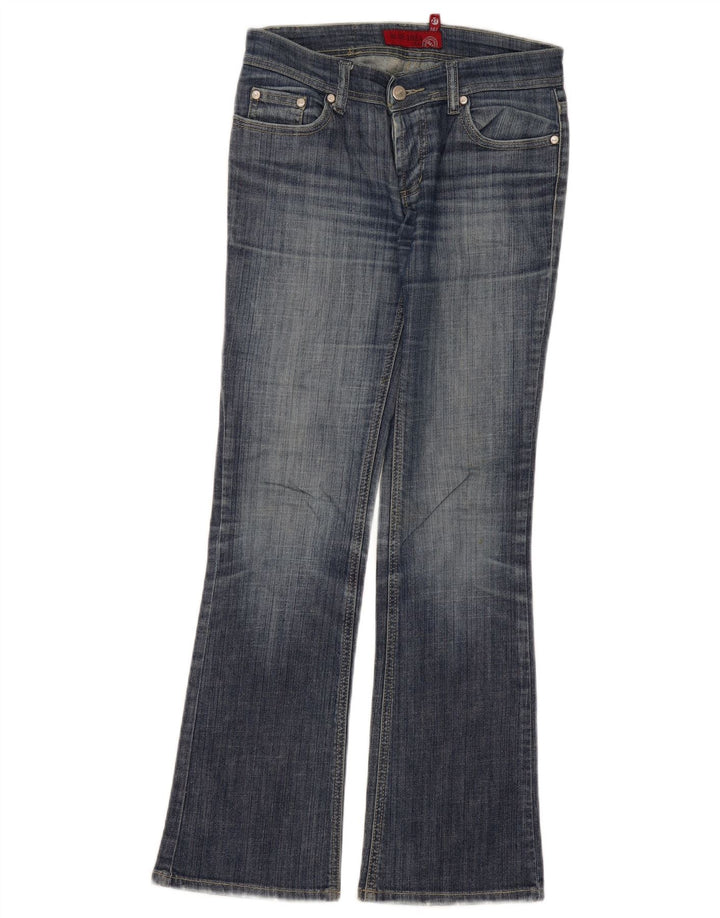 Jeans vintage feminino bootcut W27 L31 azul