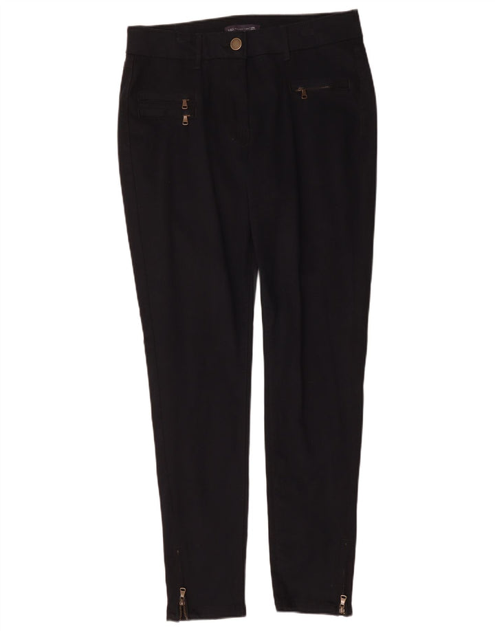 Calça cargo slim feminina Marks & Spencer Reino Unido 12 médio W30 L29 azul marinho