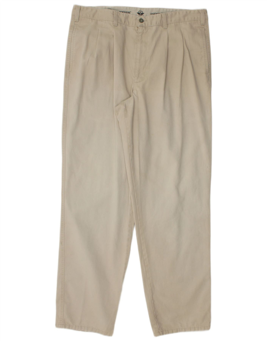 Calça Chino Masculina DOCKERS Pegged W38 L34 Bege