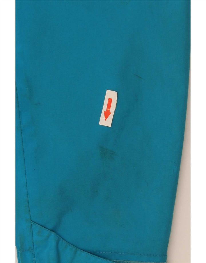 Jaqueta de chuva feminina com capuz Sprayway UK 12 poliamida colorblock azul médio