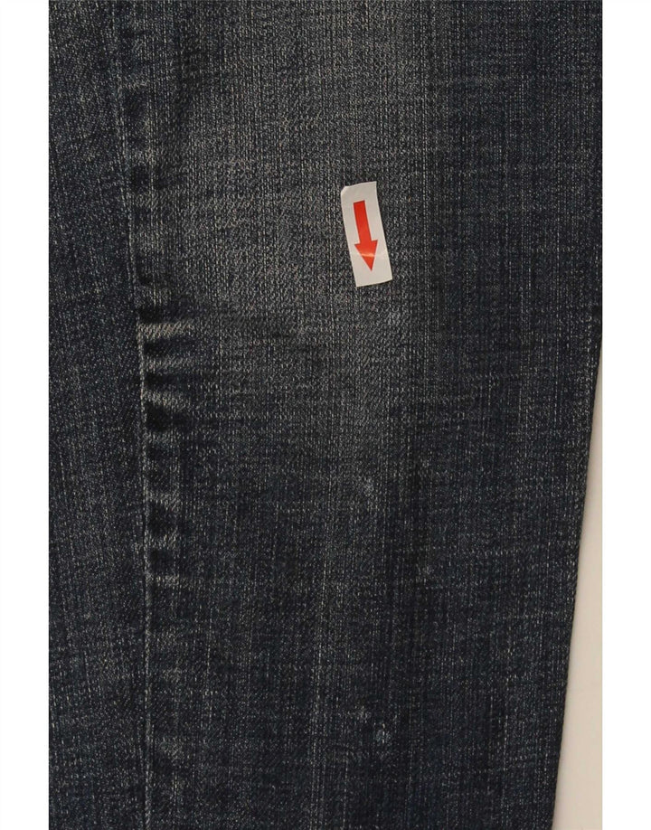 Zu Elements Womens Distressed Skinny Jeans W26 L31 Blue Cotton