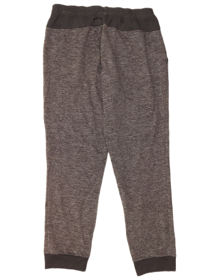 Calça de treino masculina Adidas Joggers grande cinza manchado