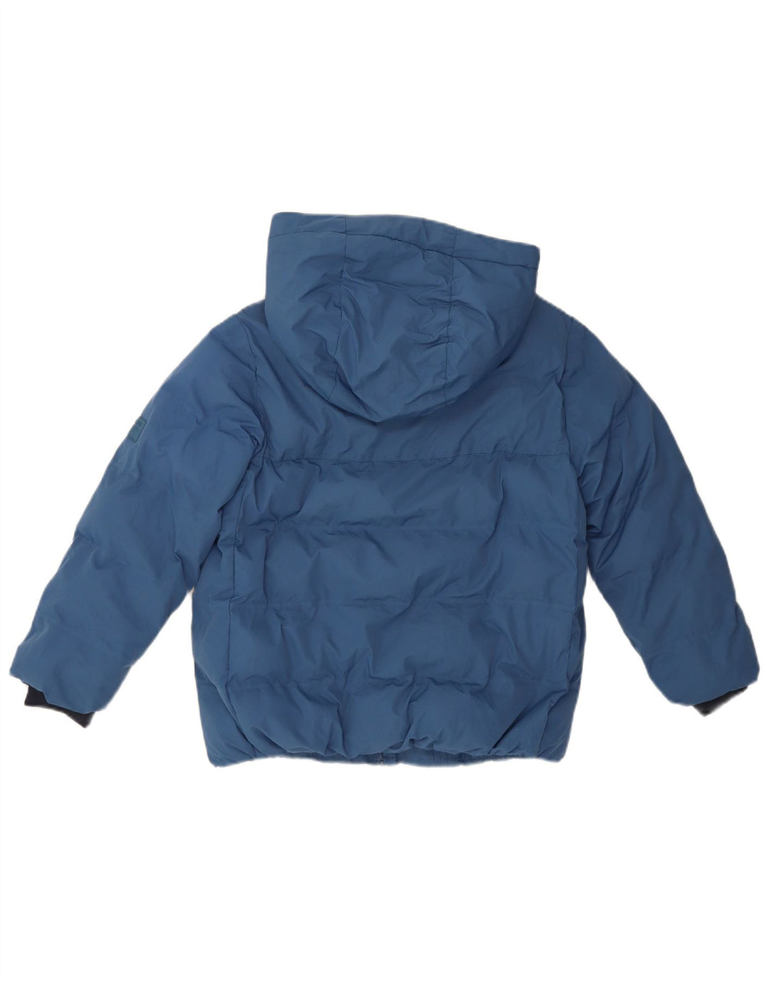 Jaqueta acolchoada com capuz Zara Boys 8-9 anos azul poliéster