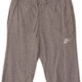 Nike Mens Sport Shorts Pequeno Algodão Cinza