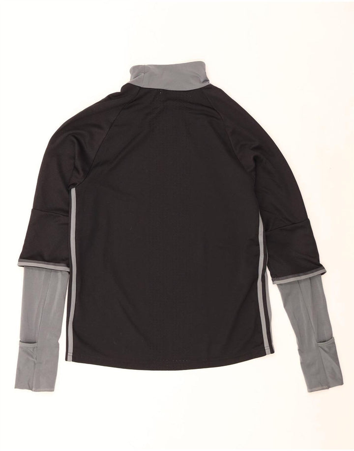 Top Adidas Menino Climacool Manga Comprida 13-14 Anos Preto Colorblock