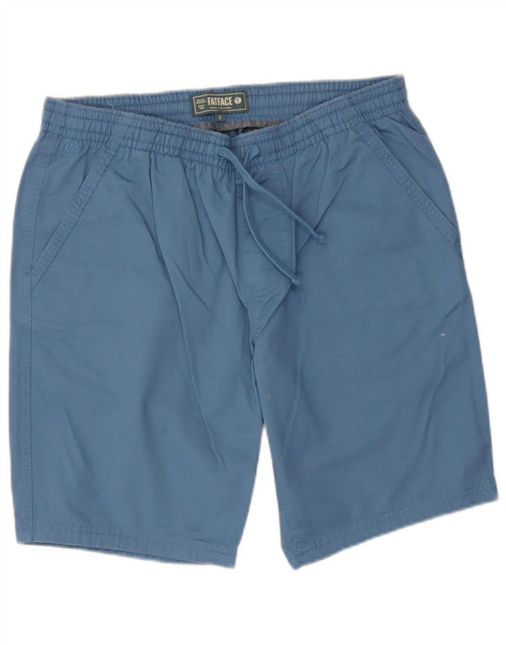 Shorts Chino Masculino Fat Face W36 Grande Algodão Azul