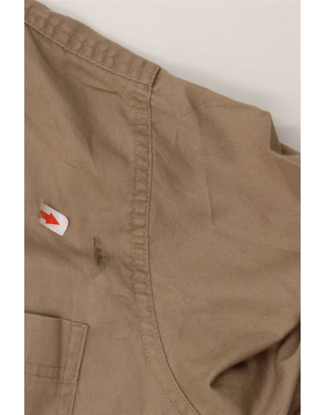 Camisa masculina Wrangler grande algodão bege